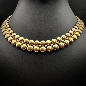 Cartier 1990s "Double Face" Bicolor Yellow & White Gold Necklace