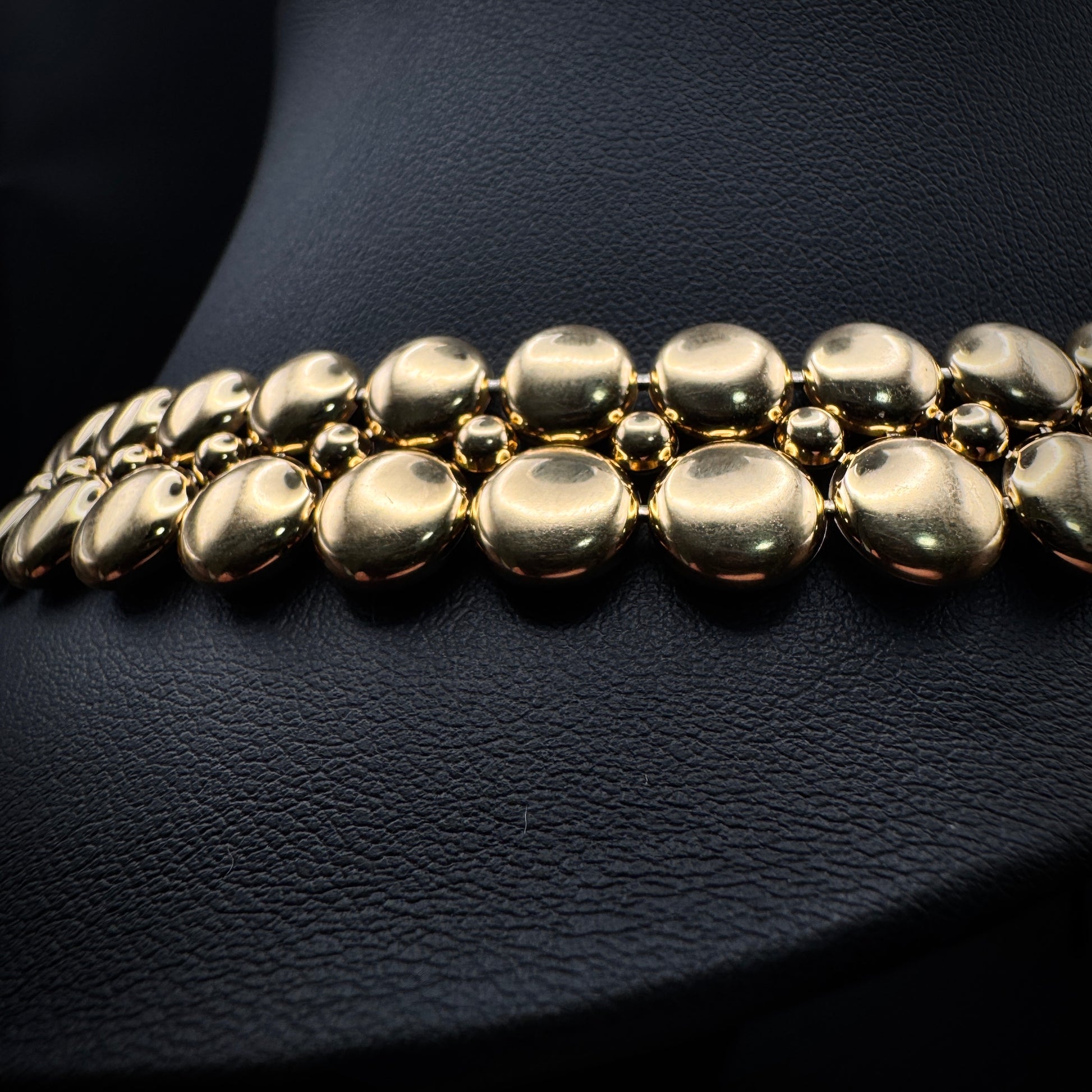 Cartier 1990s "Double Face" Bicolor Yellow & White Gold Necklace