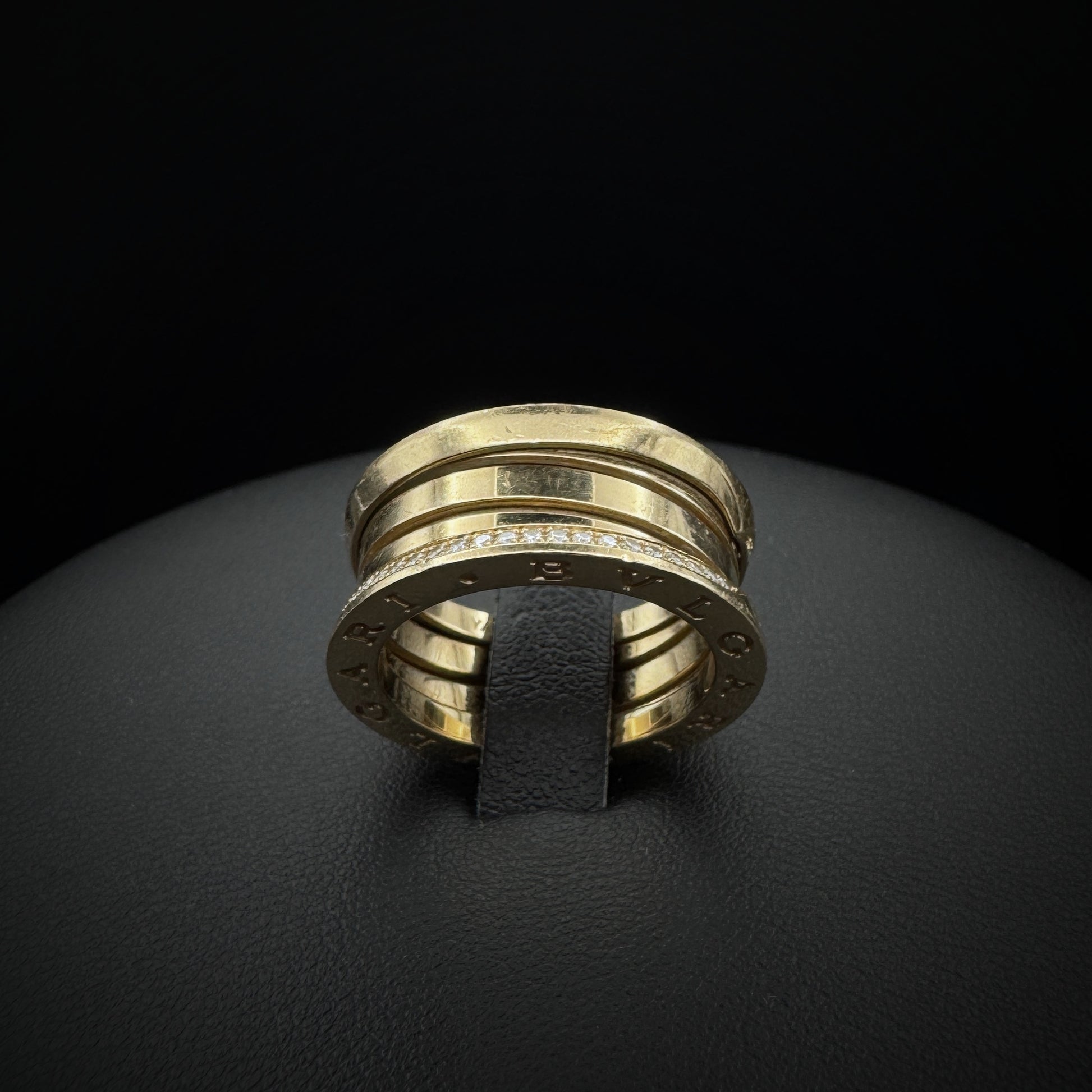 Bulgari B.Zero1 Ring Diamonds Gold Ring