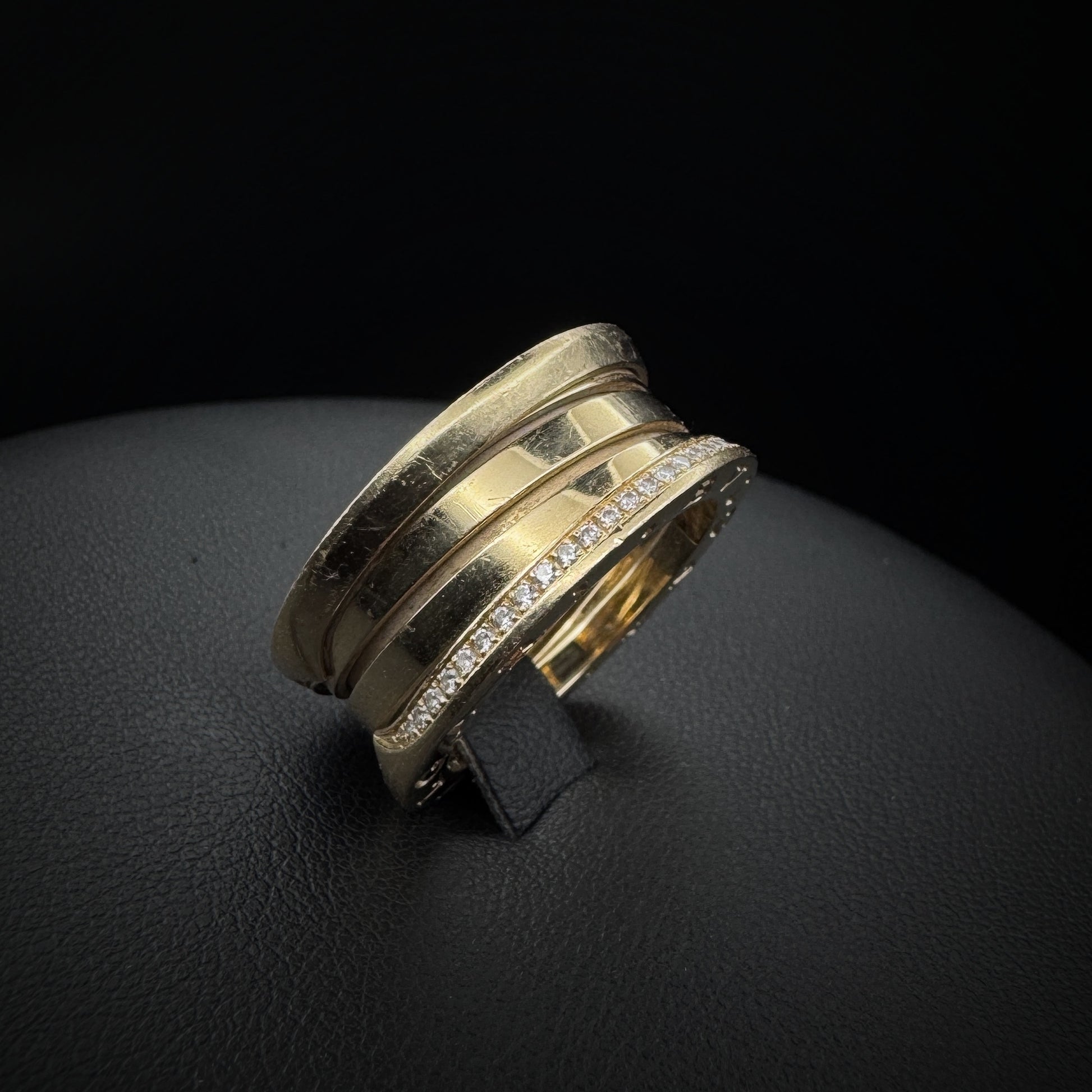Bulgari B.Zero1 Ring Diamonds Gold Ring