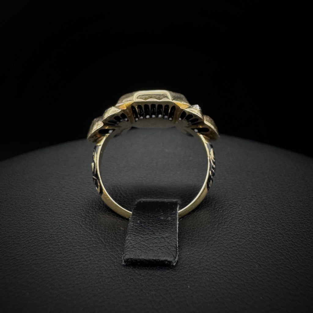 PRICE UPON REQUEST: Baroque 16th Century Important Ceylon Sapphire Gold Ring