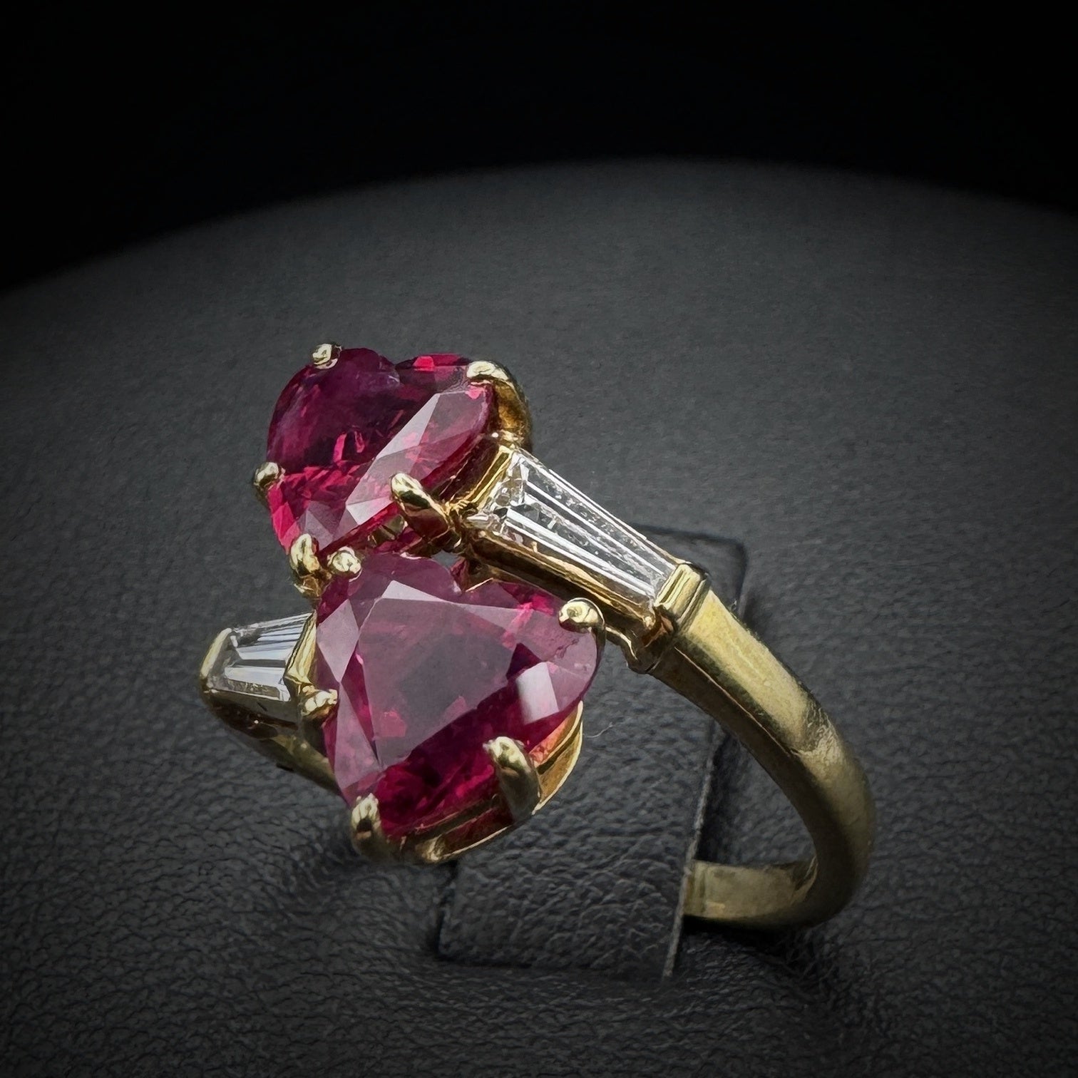 PRICE UPON REQUEST: Bulgari Important "Toi et Moi" Ruby & Diamond Ring