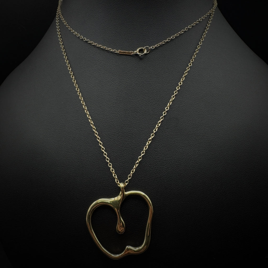 Tiffany & Co. by Elsa Peretti "Big Apple" Gold Necklace