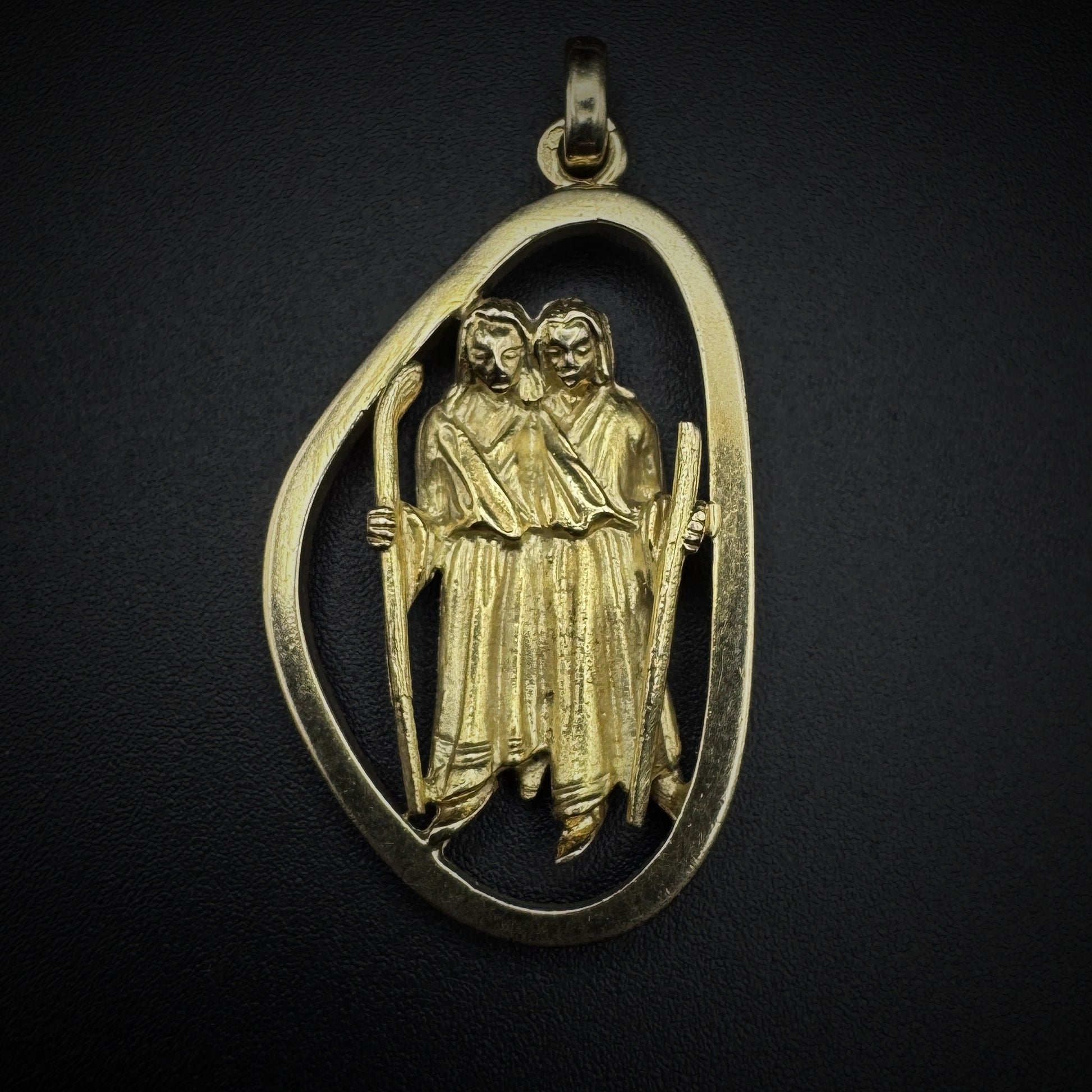 Boucheron "Zodiac Gemini" Gold Pendant