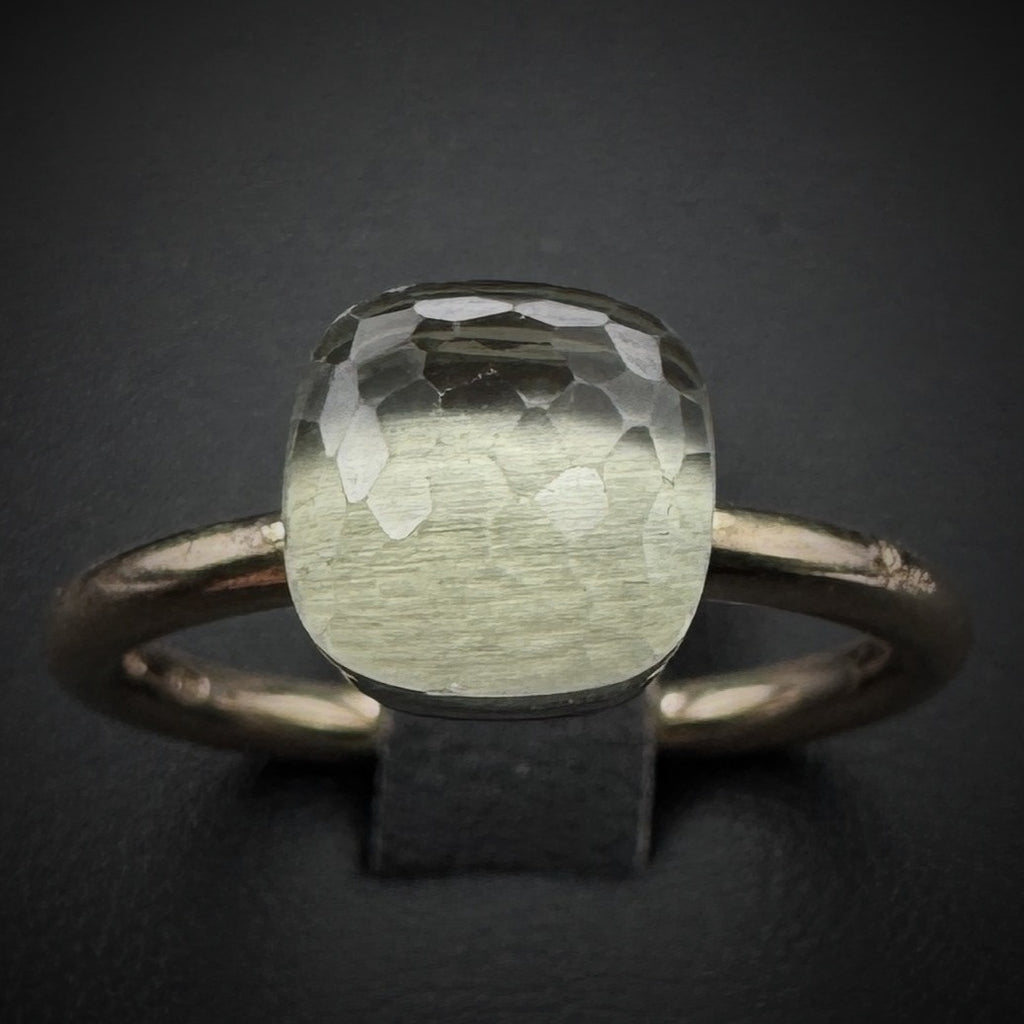 Pomellato "Nudo Classic" Prasiolith Gold Ring
