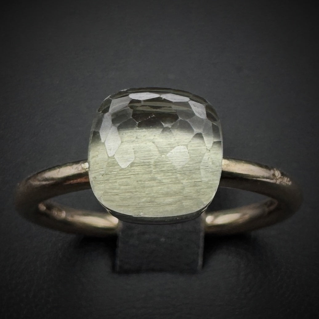 Pomellato "Nudo Classic" Prasiolith Gold Ring