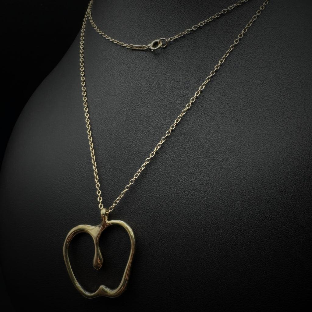 Tiffany & Co. by Elsa Peretti "Big Apple" Gold Necklace
