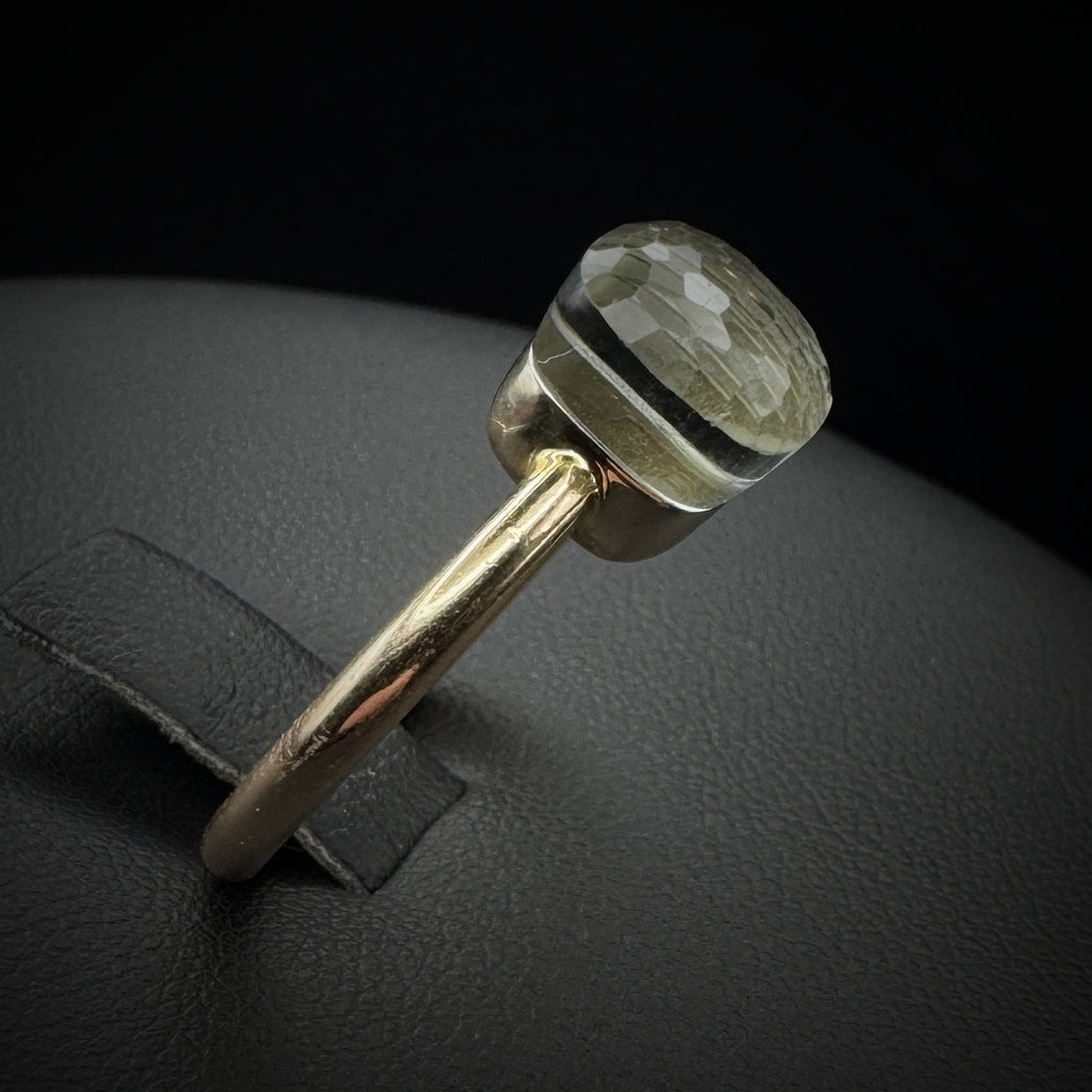 Pomellato "Nudo Classic" Prasiolith Gold Ring
