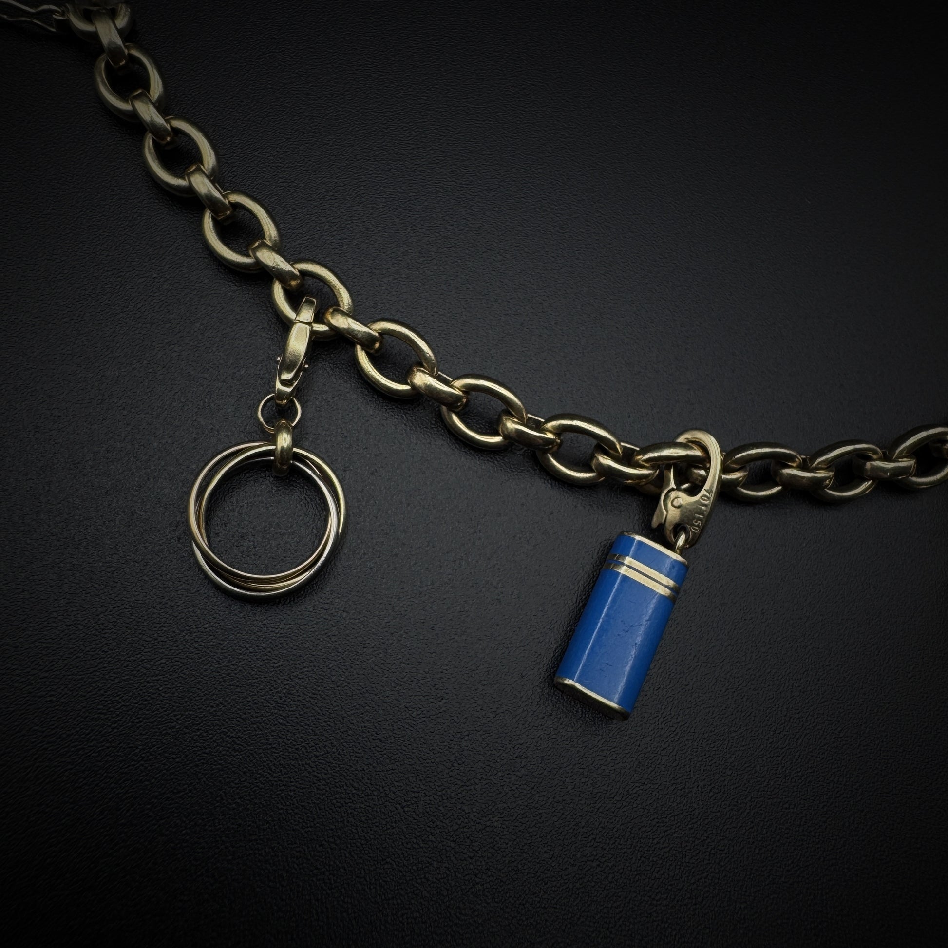 Cartier "Charms" Enamel Gold Bracelet