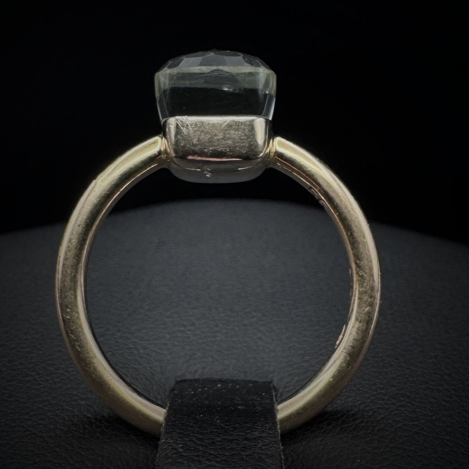 Pomellato "Nudo Classic" Prasiolith Gold Ring