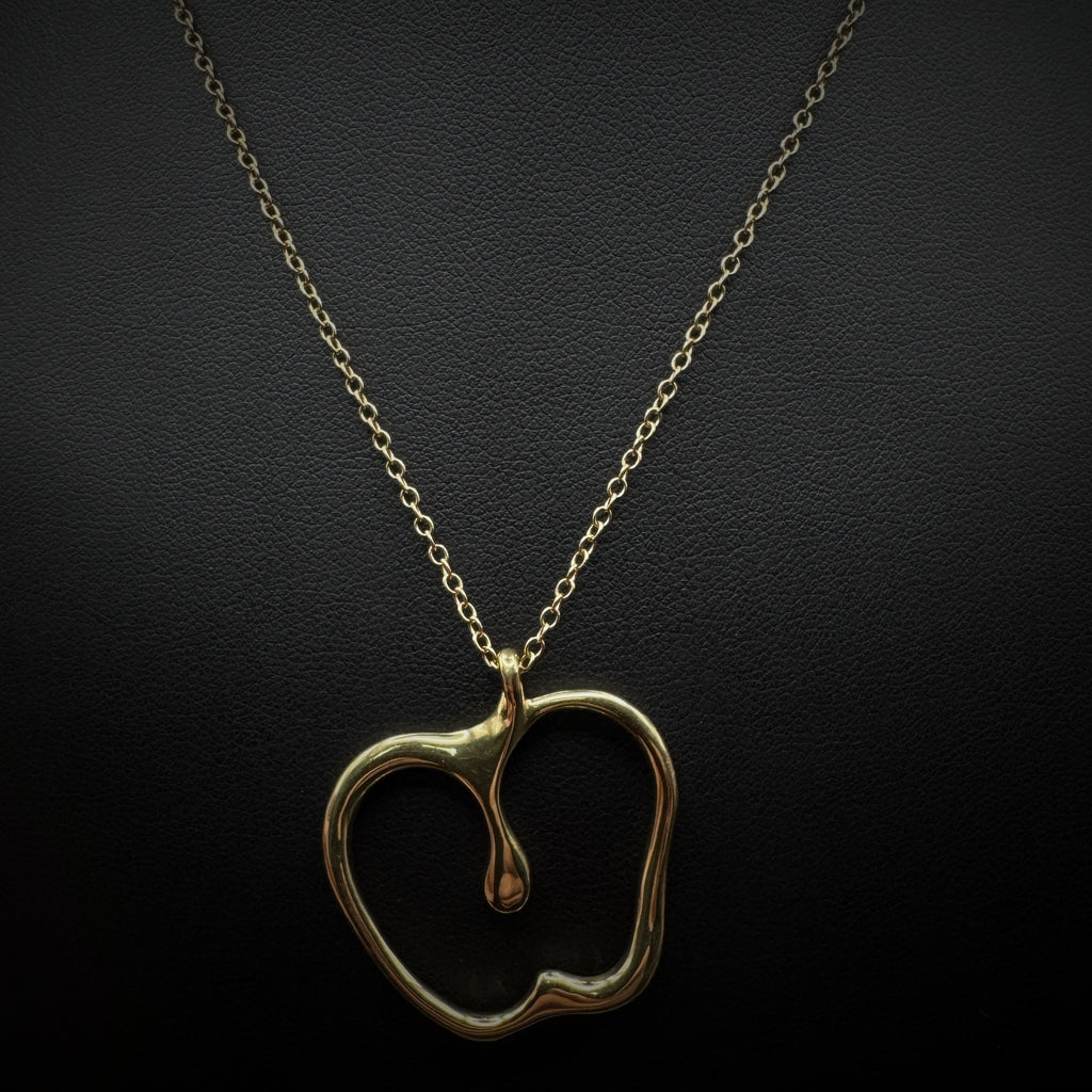 Tiffany & Co. by Elsa Peretti "Big Apple" Gold Necklace