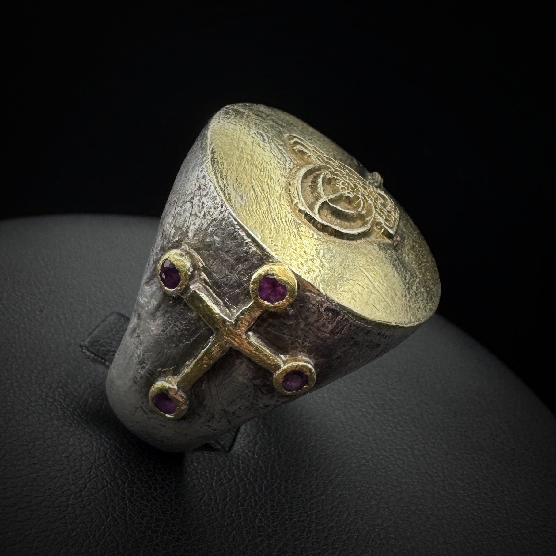 Sevan Bicakci "Tughra" 1. Gen Silver & Gold Ring