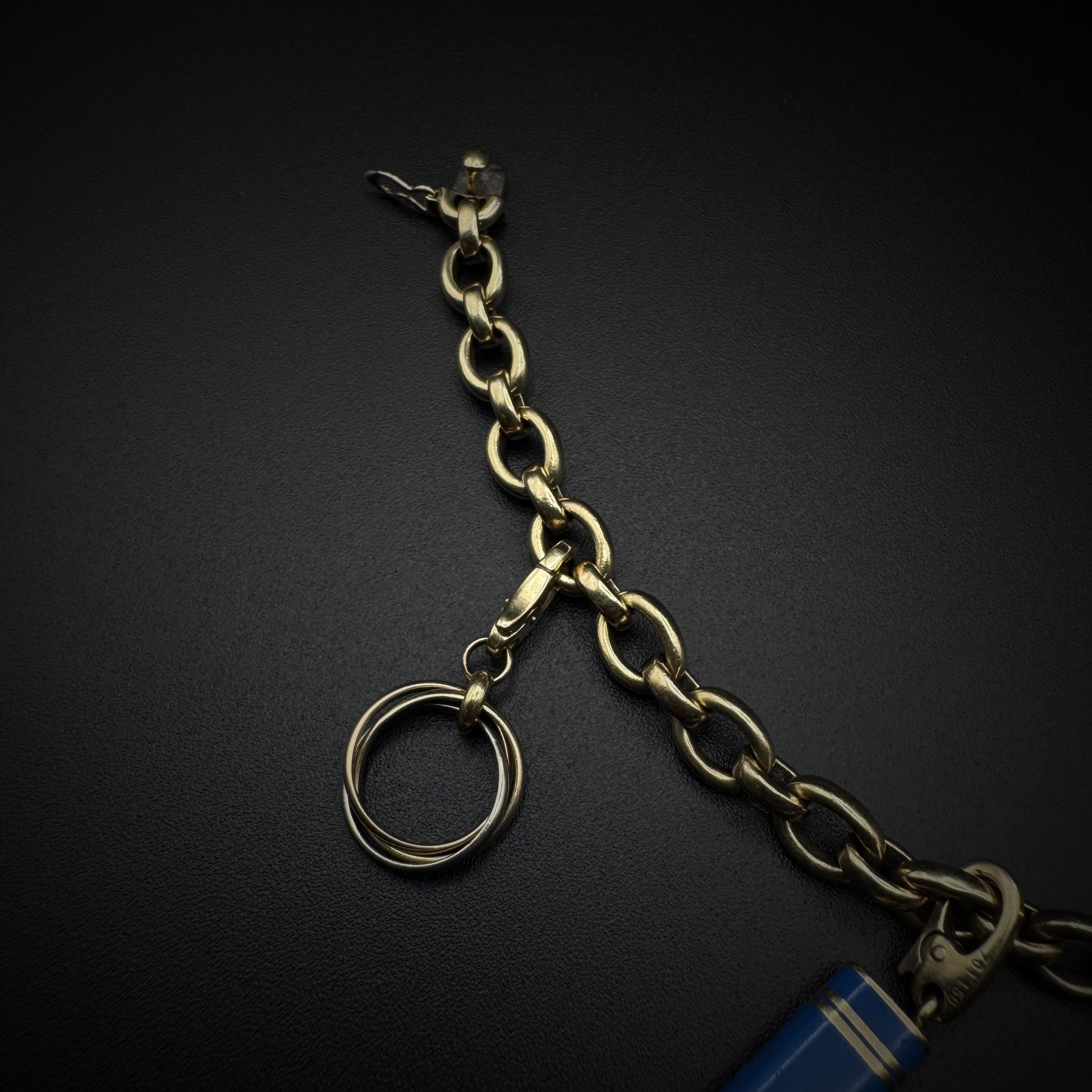 Cartier "Charms" Enamel Gold Bracelet