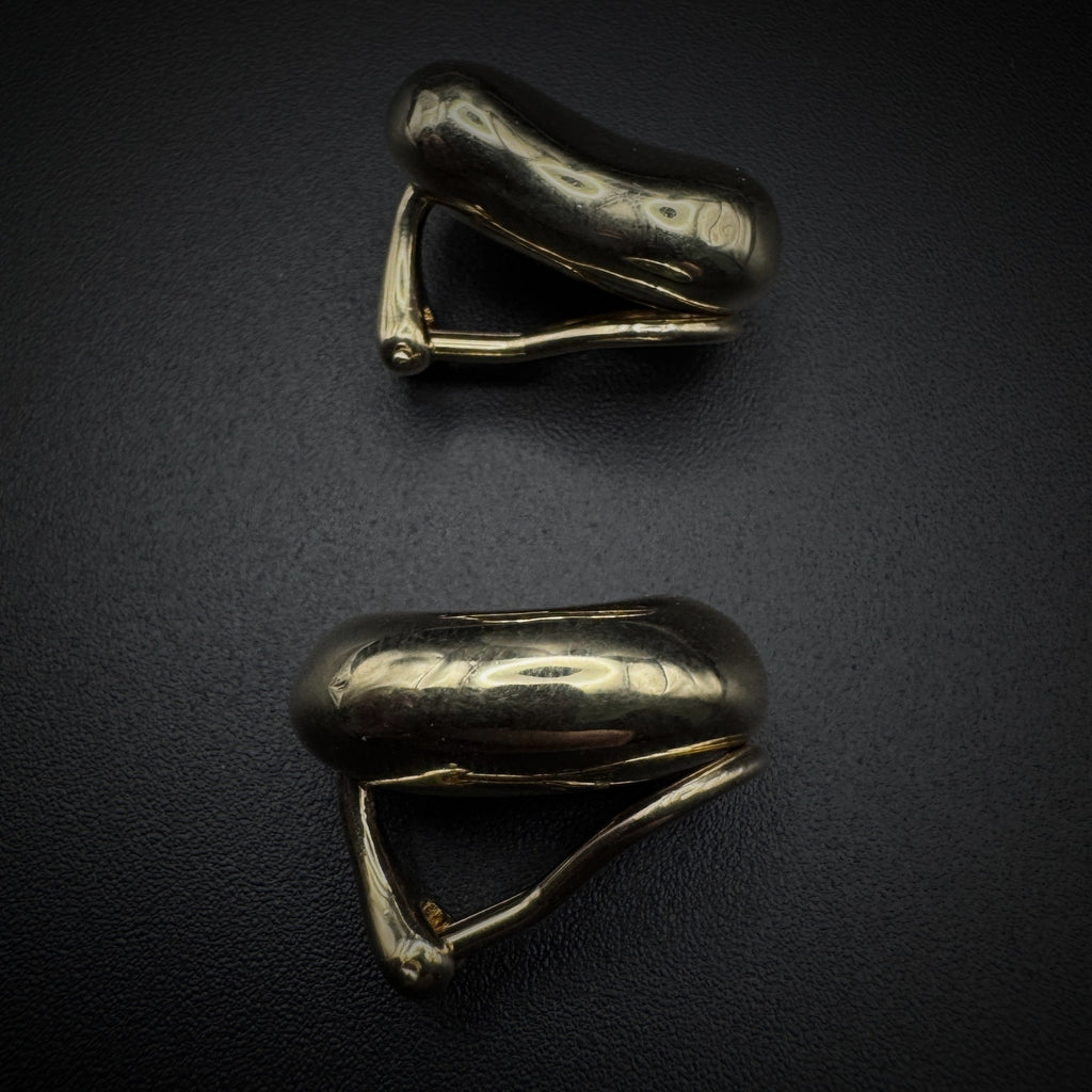 Tiffany & Co. by Elsa Peretti "Beans" Gold Earclips
