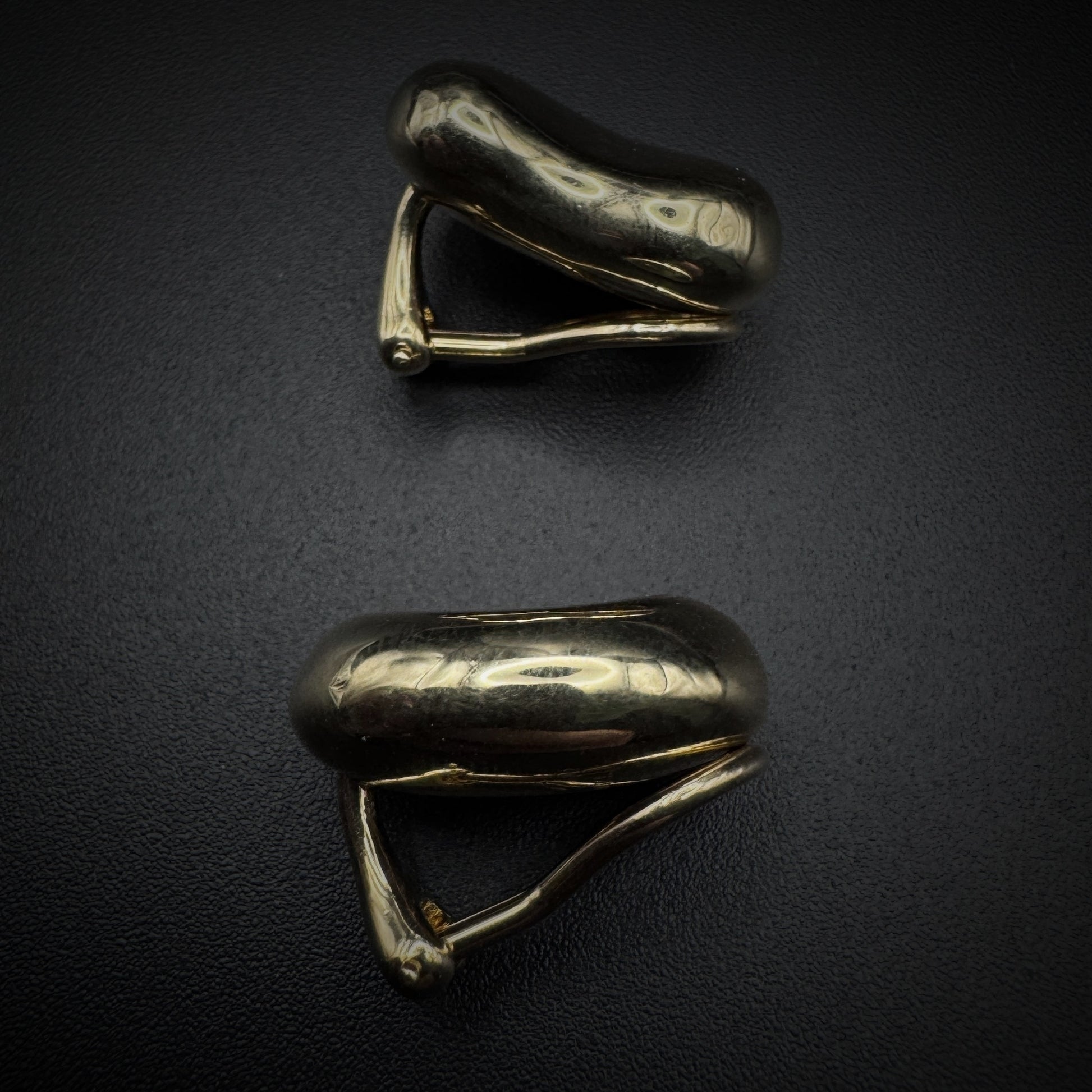 Tiffany & Co. by Elsa Peretti "Beans" Gold Earclips