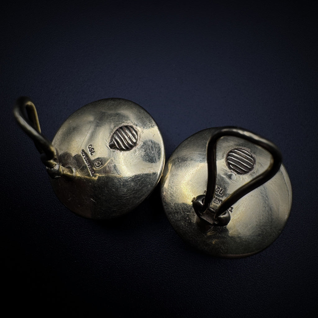 Tiffany & Co. by Angela Cummings Onyx & MOP Earclips