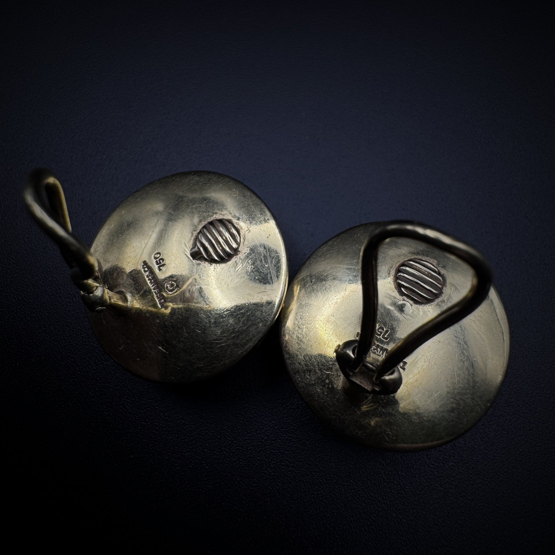 Tiffany & Co. by Angela Cummings Onyx & MOP Earclips