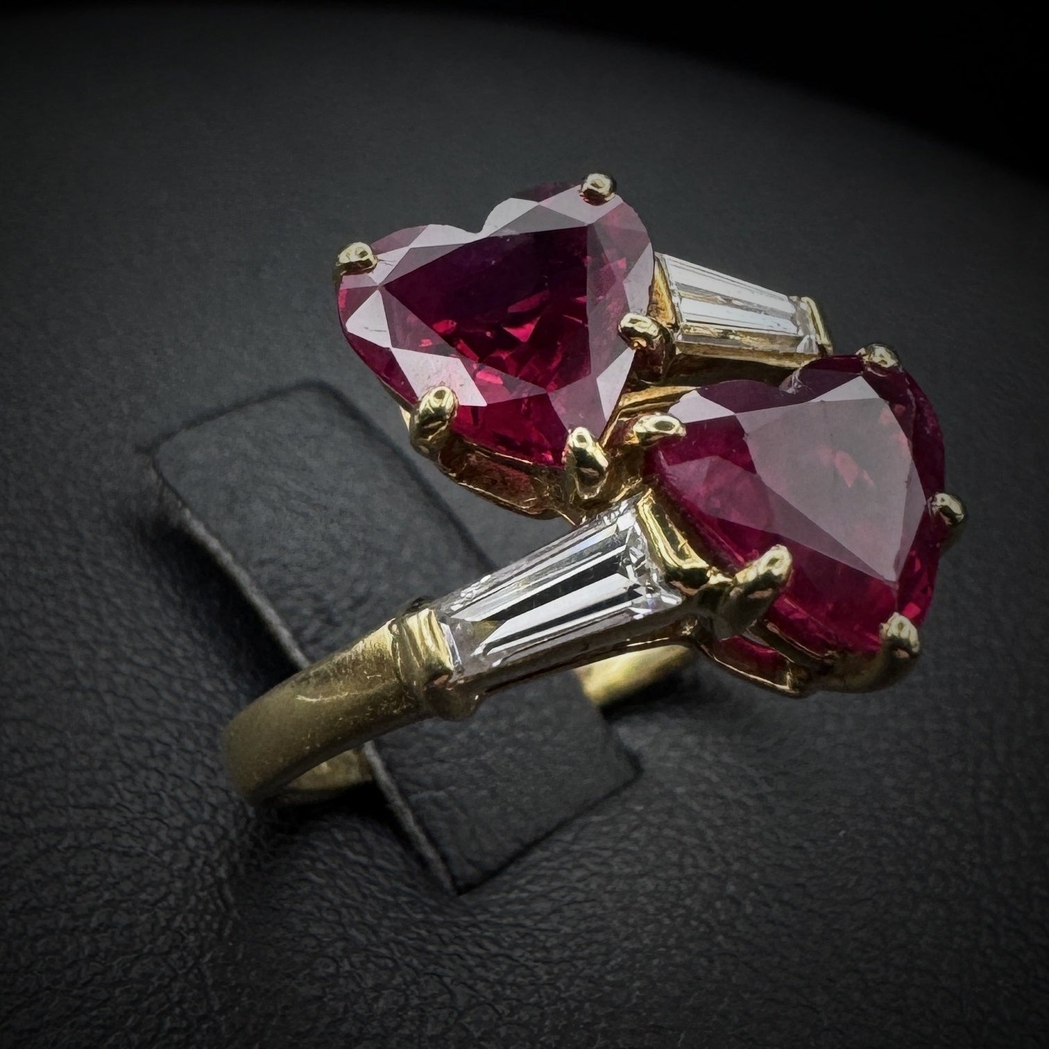 PRICE UPON REQUEST: Bulgari Important "Toi et Moi" Ruby & Diamond Ring
