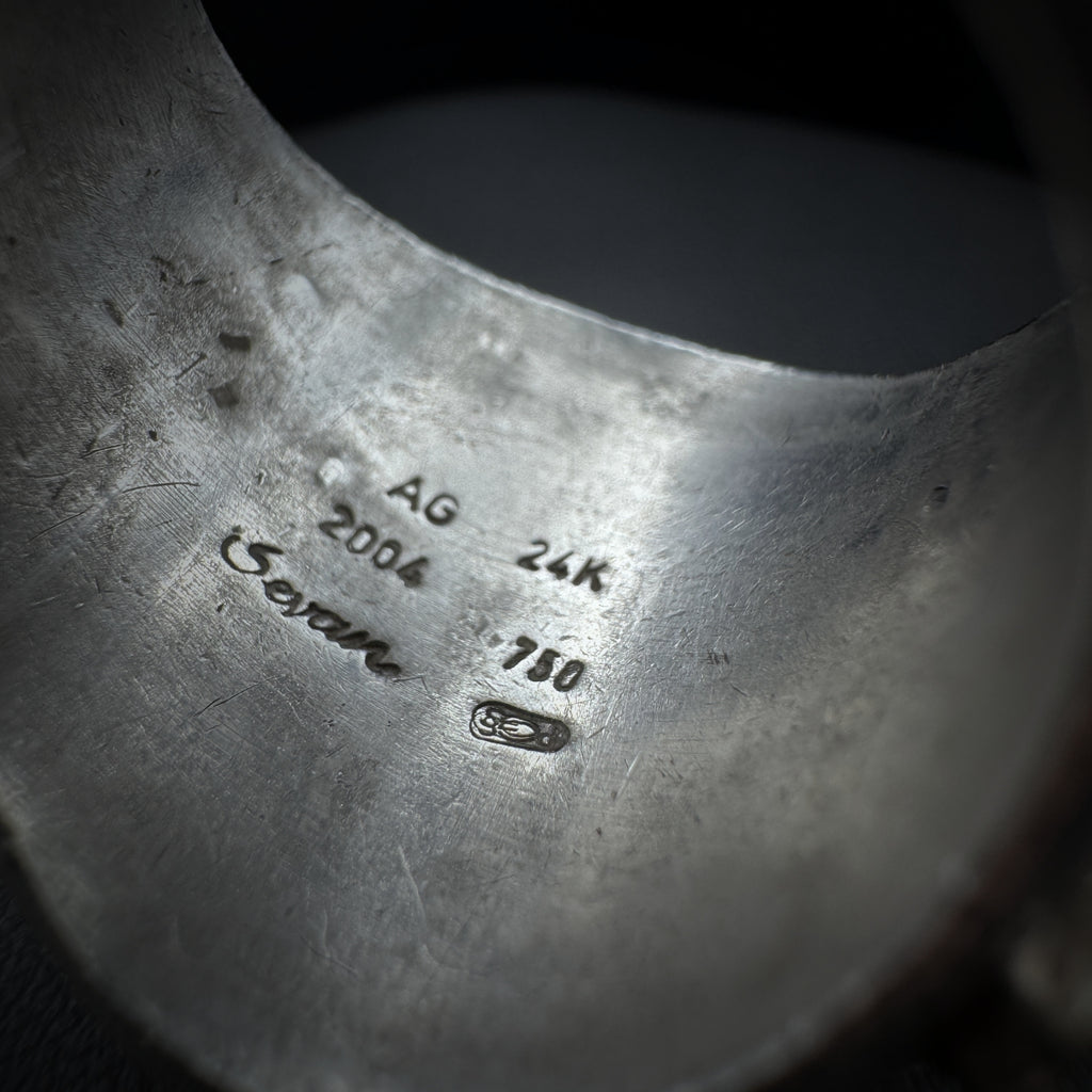 Sevan Bicakci "Tughra" 1. Gen Silver & Gold Ring