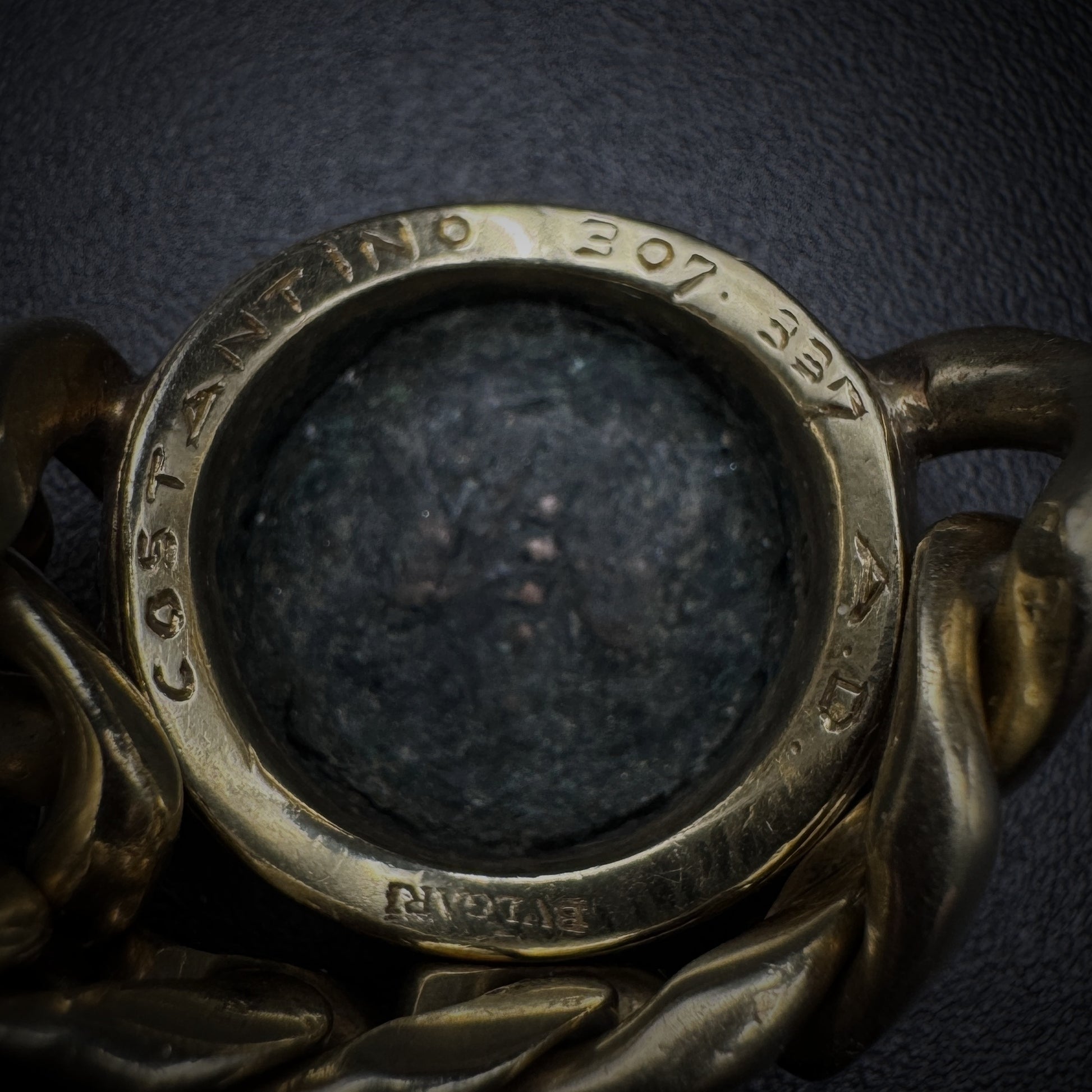 Bulgari "Monete Flex" Constantino Coin Ring